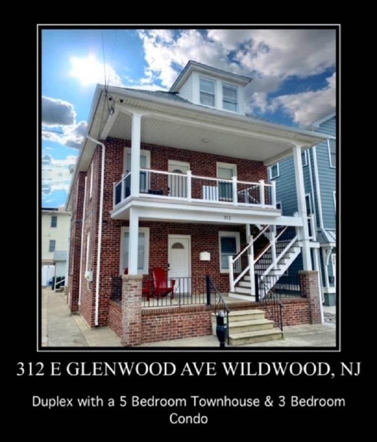 Multi-Family Homes для того Продажа на 312 E Glenwood Avenue Wildwood, Нью-Джерси 08242 Соединенные Штаты