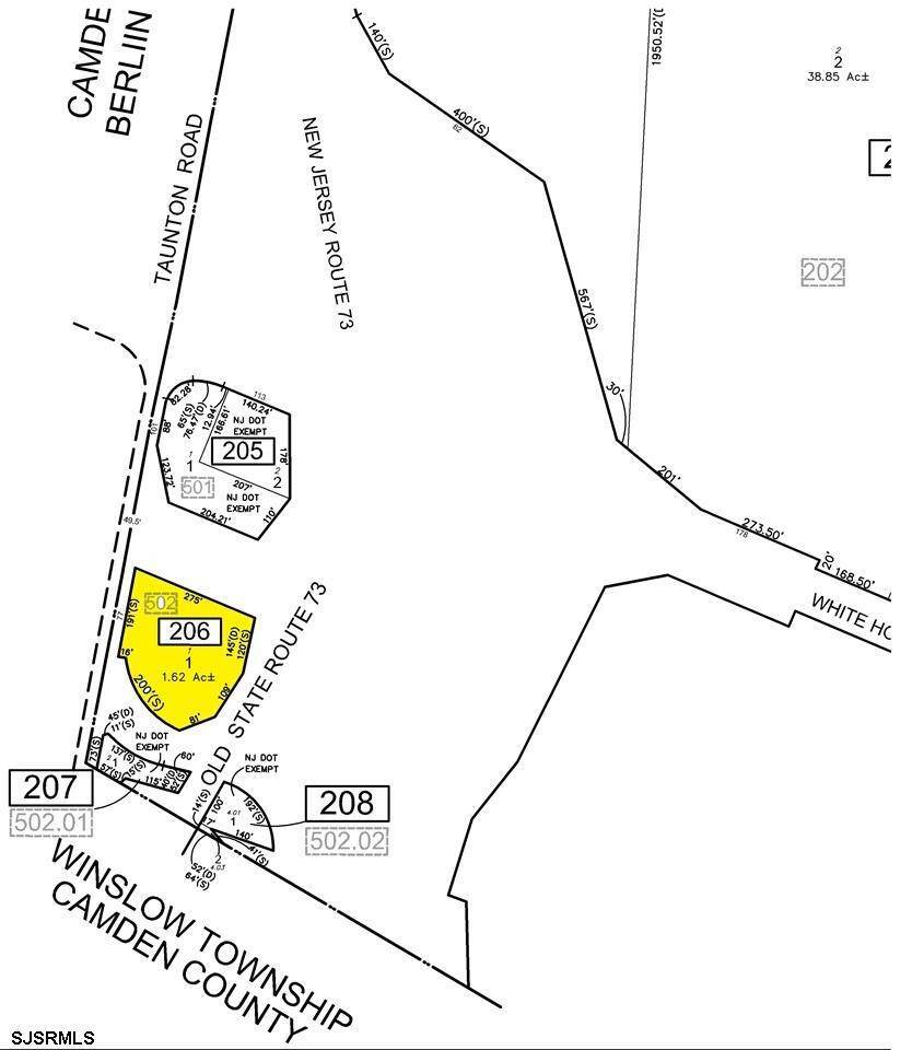 Land for Sale at 77 Taunton Road Atco, New Jersey 08004 United States