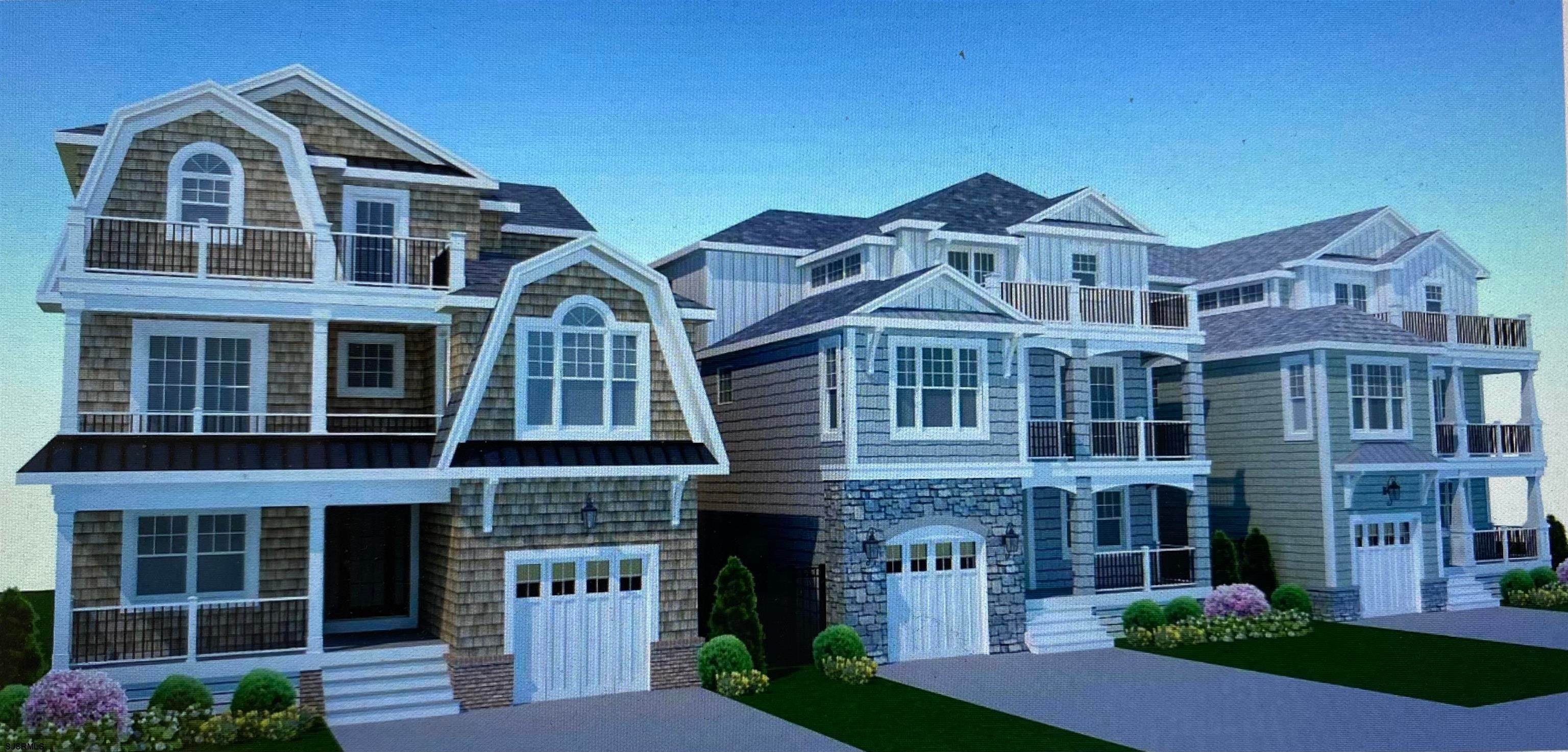 Single Family Homes для того Продажа на 200-206 E. Brigantine Avenue Brigantine, Нью-Джерси 08203 Соединенные Штаты