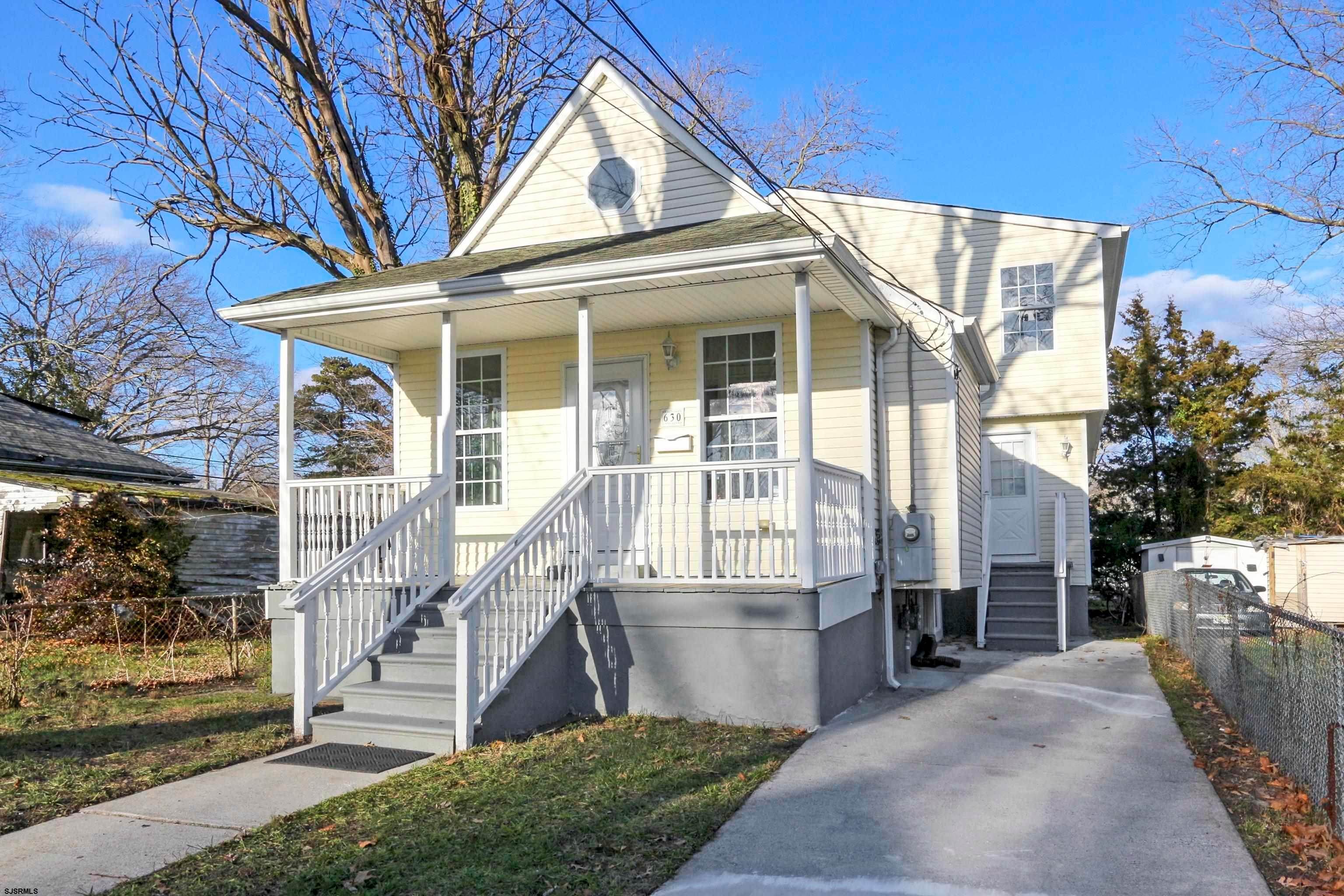 Single Family Homes для того Продажа на 630 Oneida Avenue Pleasantville, Нью-Джерси 08232 Соединенные Штаты