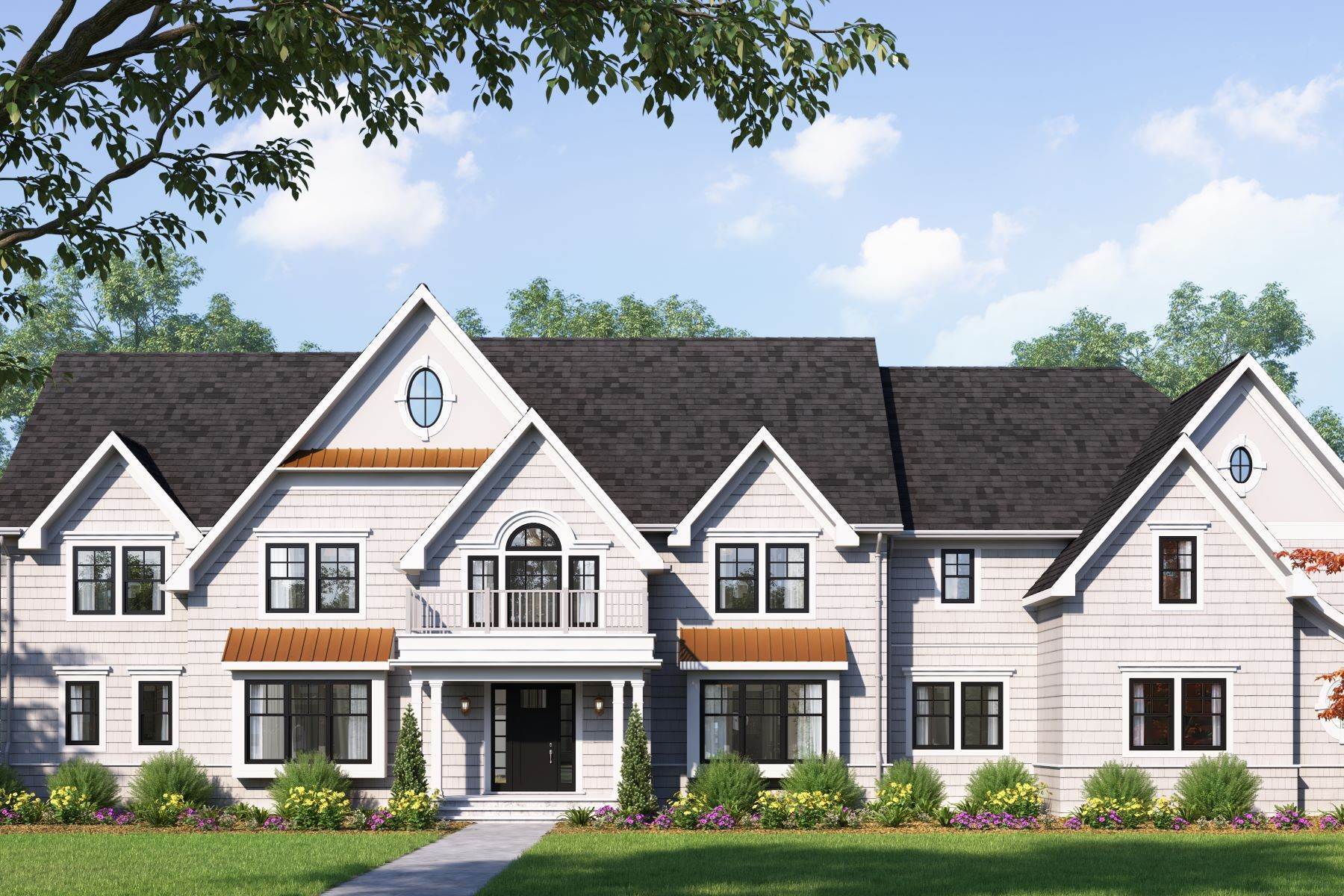 Single Family Homes для того Продажа на Rendering -1.85 acres 10 Tudor Rose Ter Mahwah, Нью-Джерси 07430 Соединенные Штаты