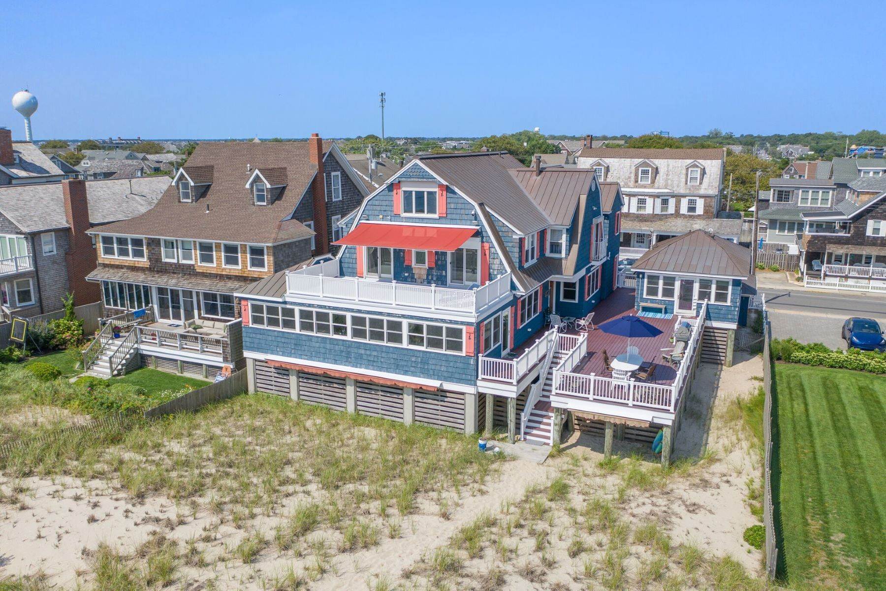Single Family Homes for Sale at 'The Copper House' Classic Beach Home with Modern Touches 409 East Avenue Bay Head, New Jersey 08724 United States