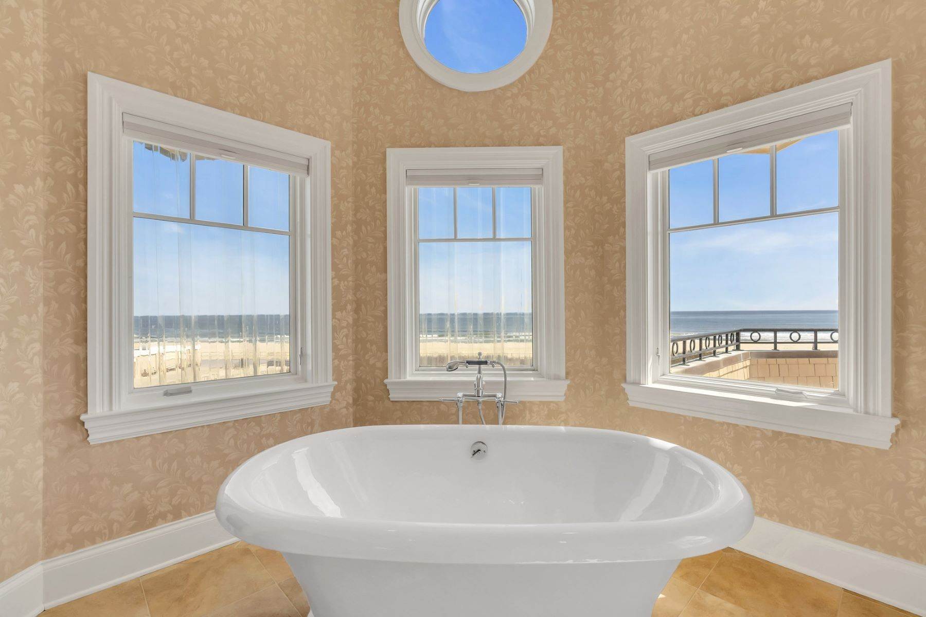 21. Single Family Homes for Sale at Spectacular Oceanfront Custom Home 1805 Ocean Avenue Spring Lake, New Jersey 07762 United States